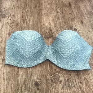 Victoria’s Secret Pink Geometric Strapless Bra